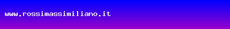 www.rossimassimiliano.it